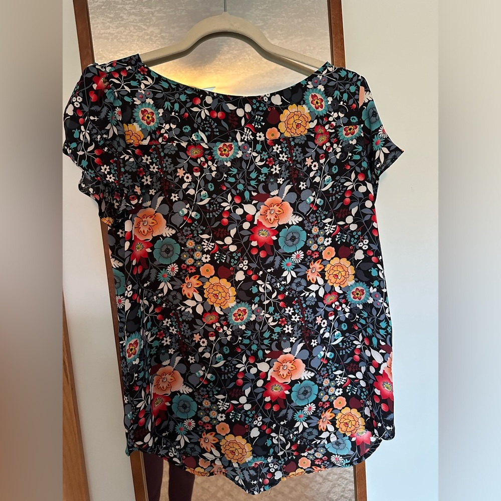 LOFT multicolor blouse